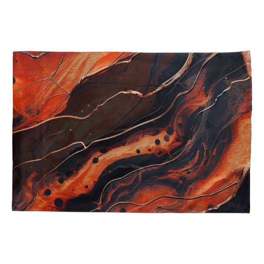 Magma Bloom Kussensloop (Achterkant)