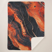 Magma Bloom Sherpa Deken (Voorkant)