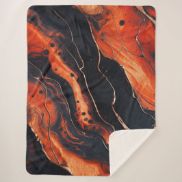 Magma Bloom Sherpa Deken