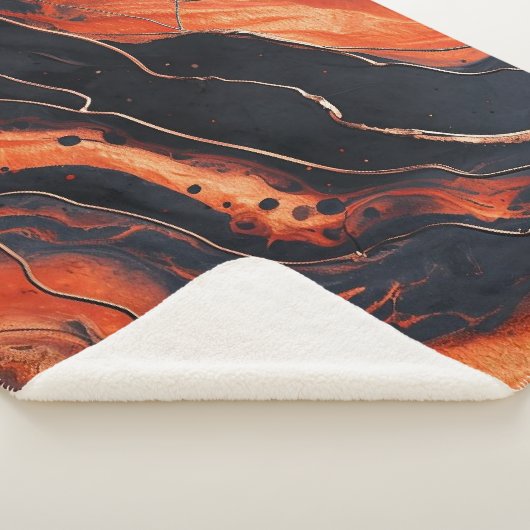 Magma Bloom Sherpa Deken (3/4)