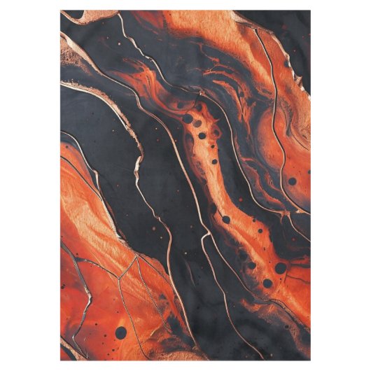 Magma Bloom Tafelkleed (Voorkant)