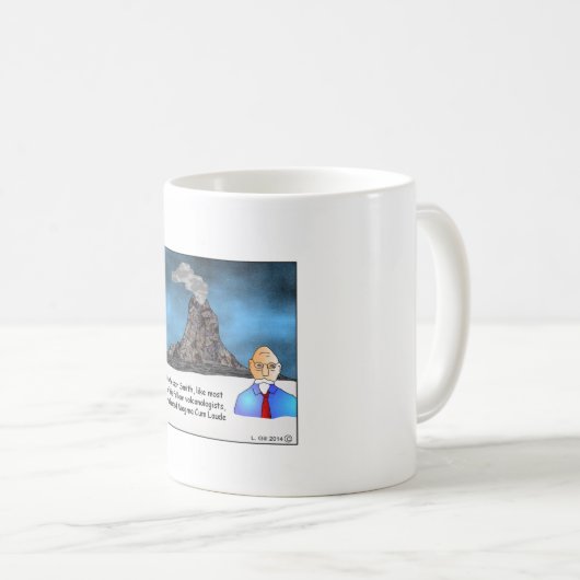 Magma Cum Laude Cartoon Mok (Voorkant rechts)