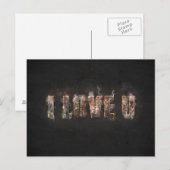 Magma-effect Briefkaart (Voorkant / Achterkant)
