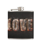 Magma-effect Heupfles (Voorkant)