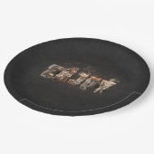 Magma-effect Papieren Bordje (Gekanteld)