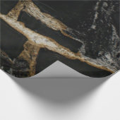 "magma gold" graniet-look WRAPPING PAPER Cadeaupapier (Hoek)