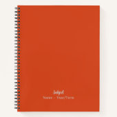 Magma Notitieboek (Voorkant)