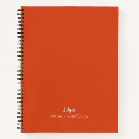 Magma Notitieboek (Voorkant)