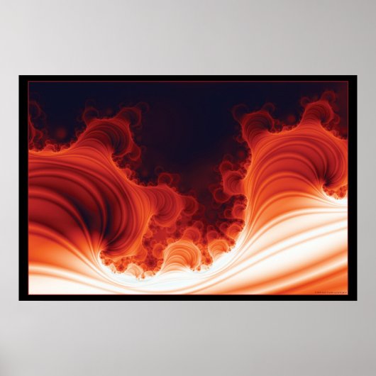 magma poster (Voorkant)