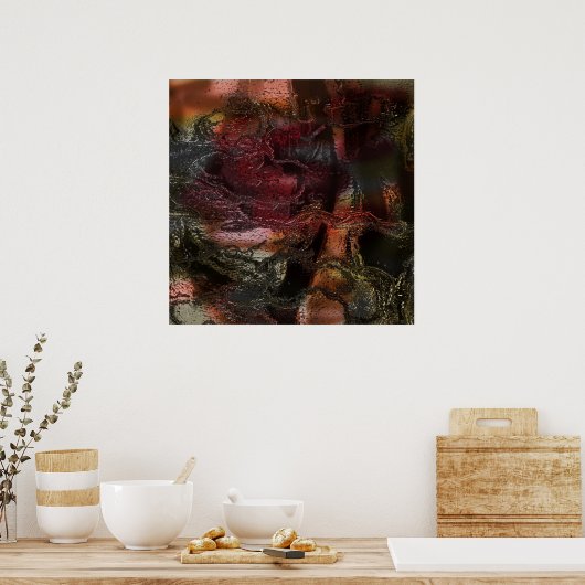 Magma van mijn onbewuste geest poster (Keuken)