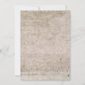 Magna Carta-exemplificatie van 1215 katoen MS Kaart (Voorkant)