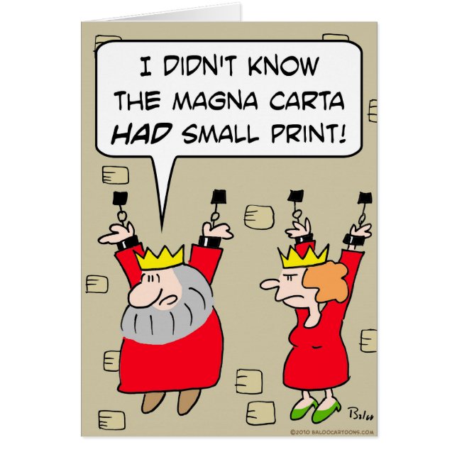 magna carta kleine printketens (Voorkant)