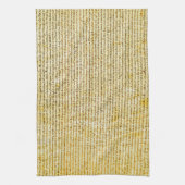 Magna Carta-tekst Theedoek (Verticaal)