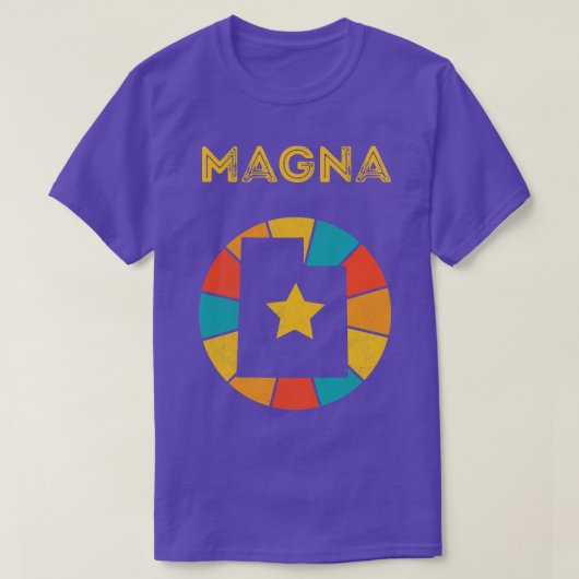 Magna Utah Verdrietig Souvenir 1 T-shirt (Design voorkant)