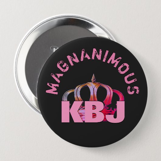 Magnanimous KBJ Keepomwille Jumbo Button (Voorkant /achterkant)