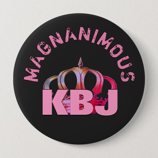 Magnanimous KBJ Keepomwille Jumbo Button (Voorkant)