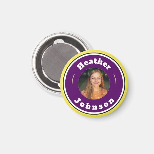 Magneet - Aangepaste gepersonaliseerde (voeg naam  (Voorkant / Achterkant)