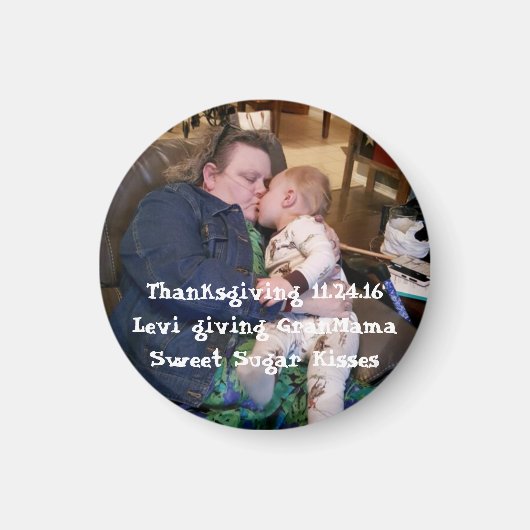 Magneet aanpassen voeg uw speciale foto toe (Voorkant)