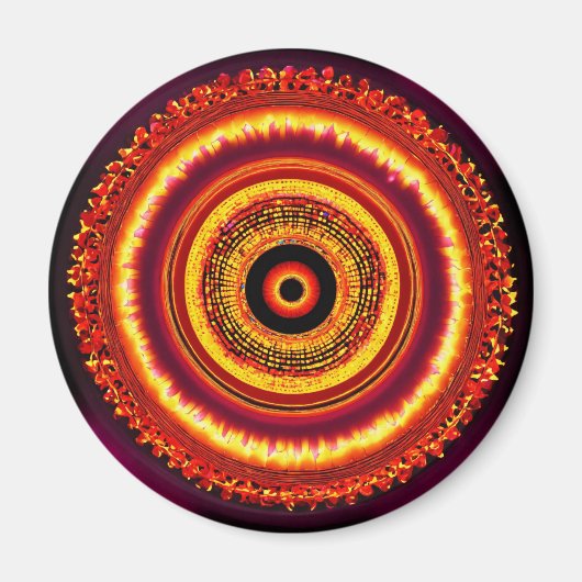 Magneet-abstract-uniek Magneet (Voorkant)