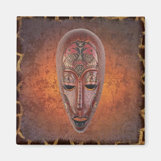 Magneet-Afrikaans ontwerp Magneet (Voorkant)