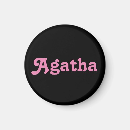 Magneet Agatha (Voorkant)