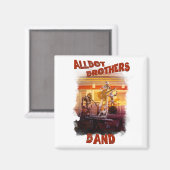Magneet/Allbot Brothers Band/Bobs Schotel Reparati Magneet (Voorkant / Achterkant)
