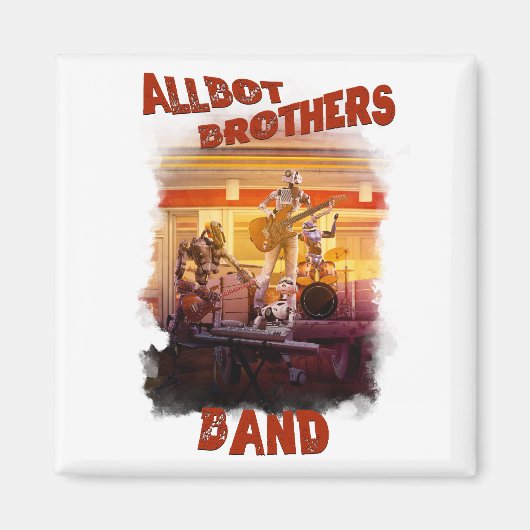 Magneet/Allbot Brothers Band/Bobs Schotel Reparati Magneet (Voorkant)