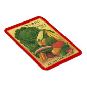 Magneet  Antiek Tuinzaadpakket Heirloom (Rechterzijde)