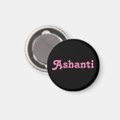 Magneet Ashanti (Voorkant / Achterkant)