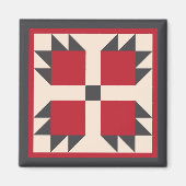 Magneet - Bearcat Quilt Square (Voorkant)