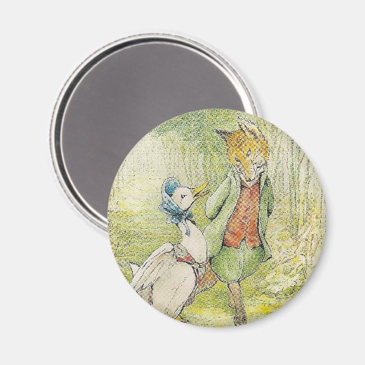 magneet Beatrix potter ontwerp (Voorkant / Achterkant)