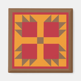 Magneet - Beer Paw (herfstkleuren)