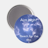 Magneet Bereik voor de hemel., Richt hoog! (Voorkant / Achterkant)