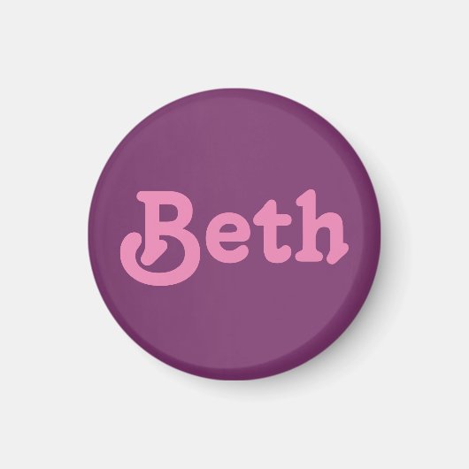 Magneet Beth (Voorkant)