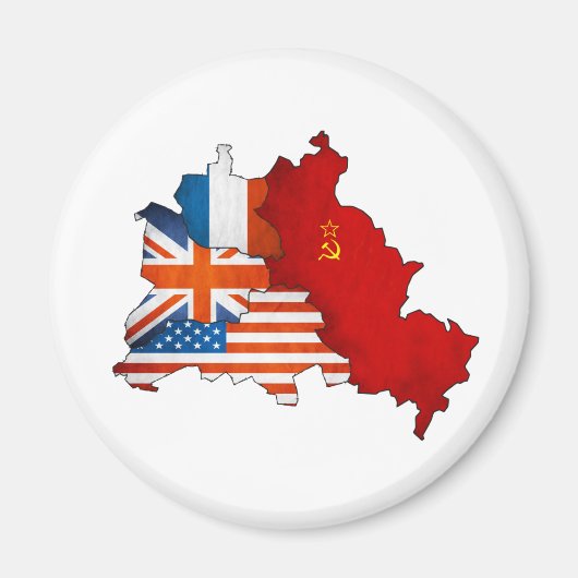 Magneet - bezet Berlijn (Voorkant)