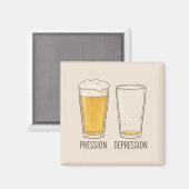 Magneet bier onder druk (Voorkant / Achterkant)