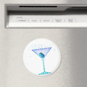 Magneet - BLAUWE MARTINI (Insitu (Vaatwasser))