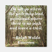 Magneet: Boompad w / inspirerend... - Gepersonalis Magneet (Voorkant)