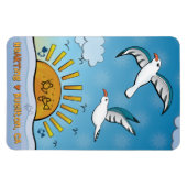 Magneet - boven het Zee (Horizontaal)