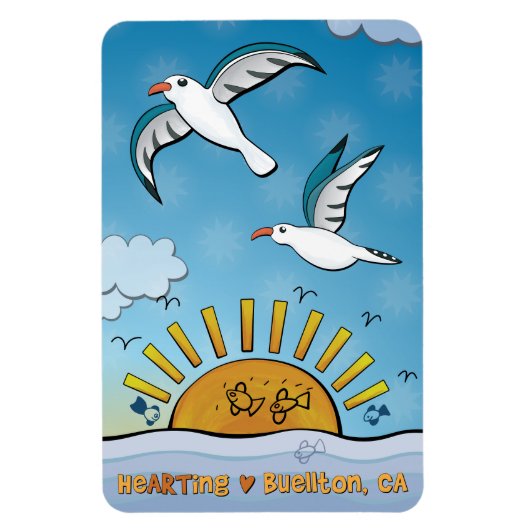 Magneet - boven het Zee (Verticaal)