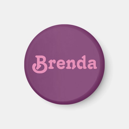 Magneet Brenda (Voorkant)