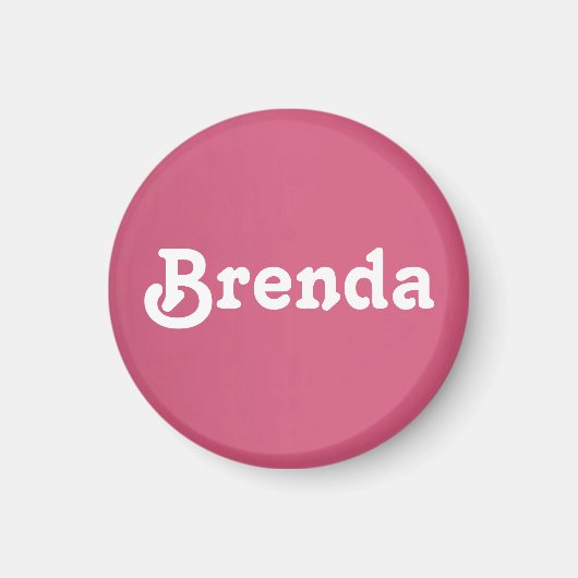 Magneet Brenda (Voorkant)