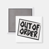 magneet buiten bedrijf (Voorkant / Achterkant)