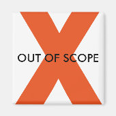 Magneet buiten het bereik (Voorkant)