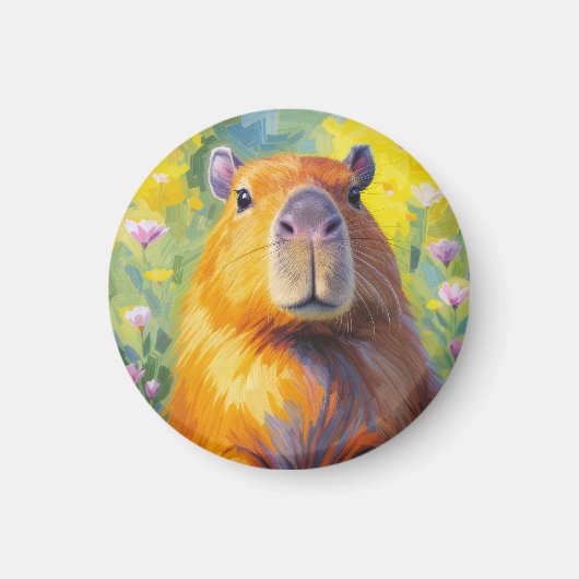 Magneet Capybara (Voorkant)