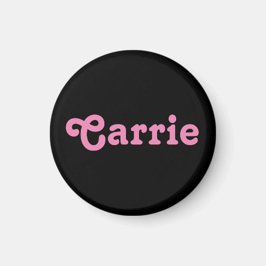 Magneet Carrie (Voorkant)