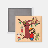 Magneet "cartoon Art" (Voorkant / Achterkant)