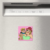 Magneet "cartoon Art" (Insitu (Vaatwasser))