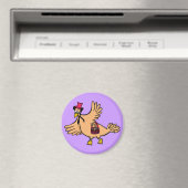 magneet "cartoon art" BIRD (Insitu (Vaatwasser))