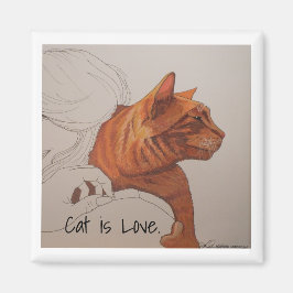 magneet: Cat is Love Magneet